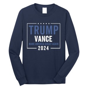 Trump Vance 2024 Election Donald Trump Jd Vance 2024 Long Sleeve Shirt