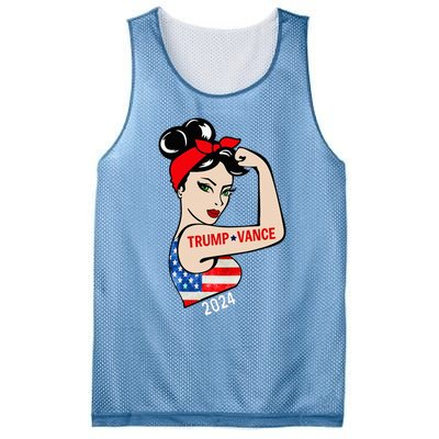 Trump Vance 2024 Vp Vice President America Election Women Mesh Reversible Basketball Jersey Tank