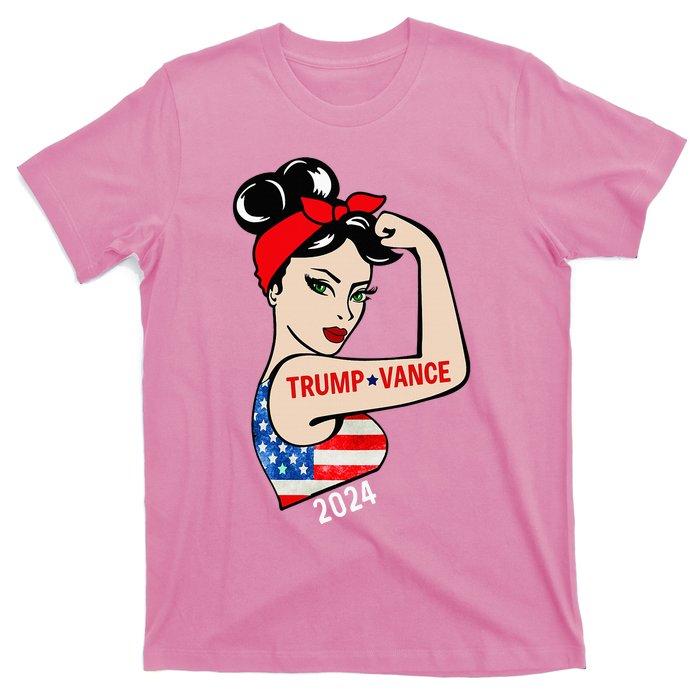 Trump Vance 2024 Vp Vice President America Election Women T-Shirt