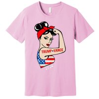 Trump Vance 2024 Vp Vice President America Election Women Premium T-Shirt