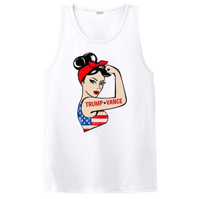 Trump Vance 2024 Vp Vice President America Election Women PosiCharge Competitor Tank