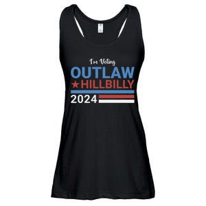 Trump Vance 2024 Outlaw Hillbilly 2024 Funny Conservative Ladies Essential Flowy Tank