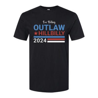 Trump Vance 2024 Outlaw Hillbilly 2024 Funny Conservative Softstyle® CVC T-Shirt