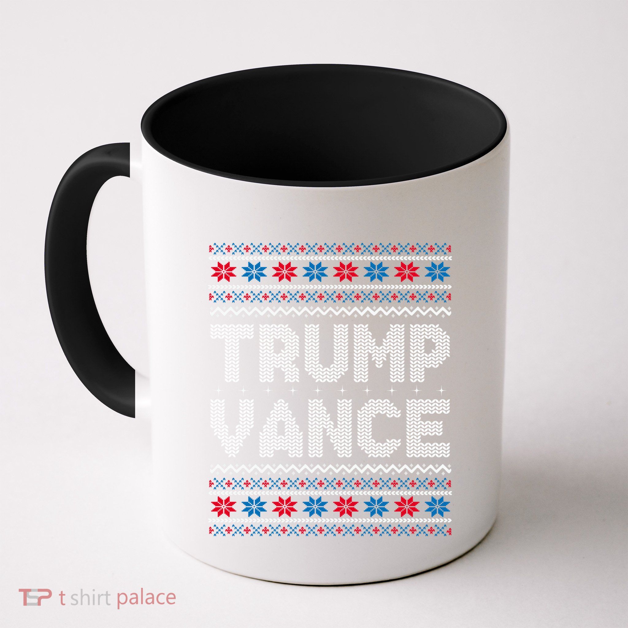 Trump Vance 2024 For President Trump Jd Vance Ugly Christmas Gift Mug