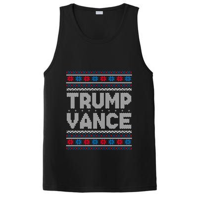 Trump Vance 2024 For President Trump Jd Vance Ugly Christmas Gift PosiCharge Competitor Tank
