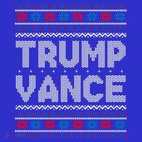 Trump Vance 2024 For President Trump Jd Vance Ugly Christmas Gift Baby Bodysuit