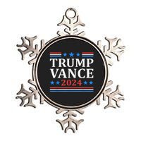 Trump Vance 2024 For President Vp Usa Election Patriotic Rally Pa Metallic Star Ornament