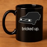 The Volvo 240 Subreddit Bricked Up Car 11oz C Handle Ceramic Mug
