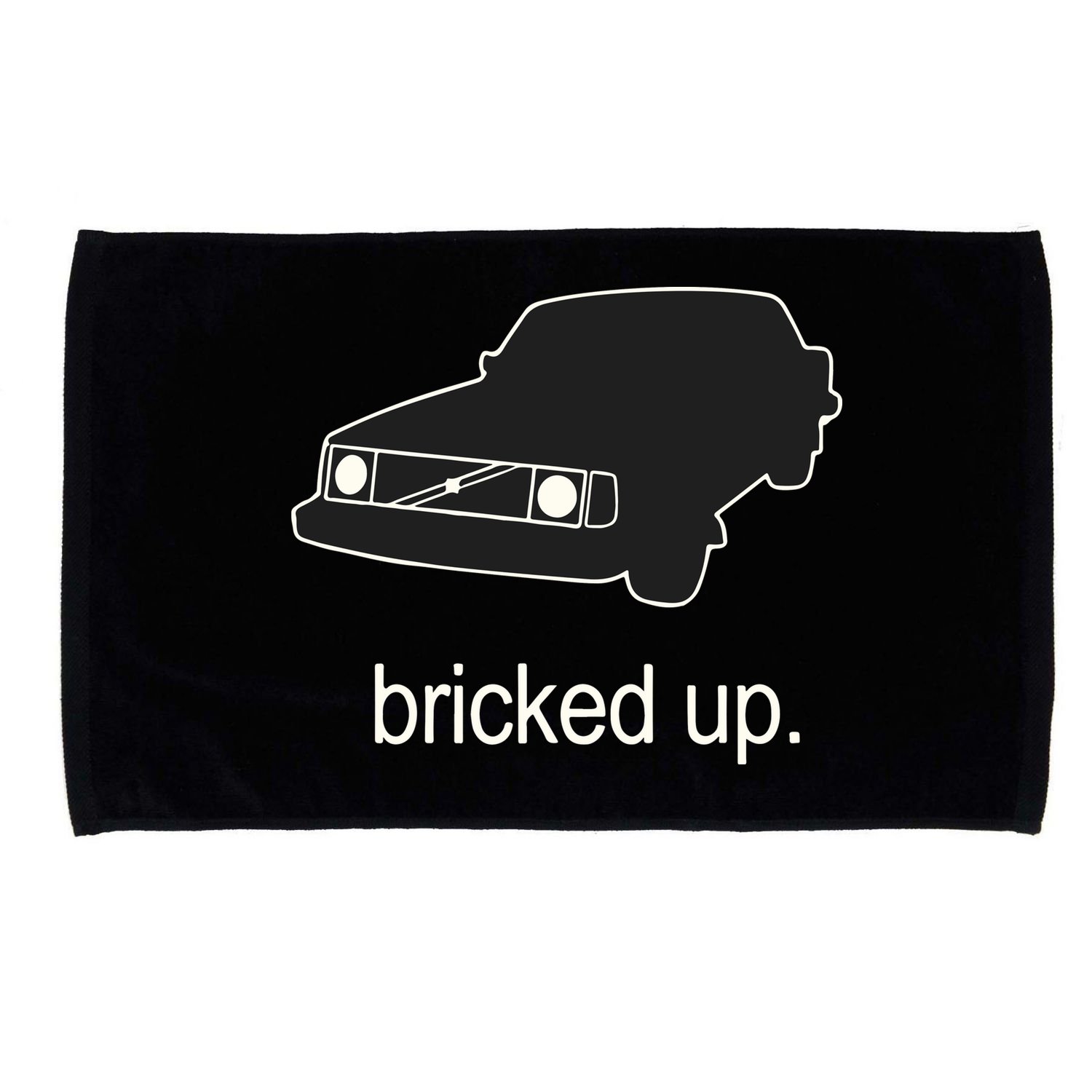 The Volvo 240 Subreddit Bricked Up Car Microfiber Hand Towel