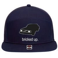 The Volvo 240 Subreddit Bricked Up Car 7 Panel Mesh Trucker Snapback Hat