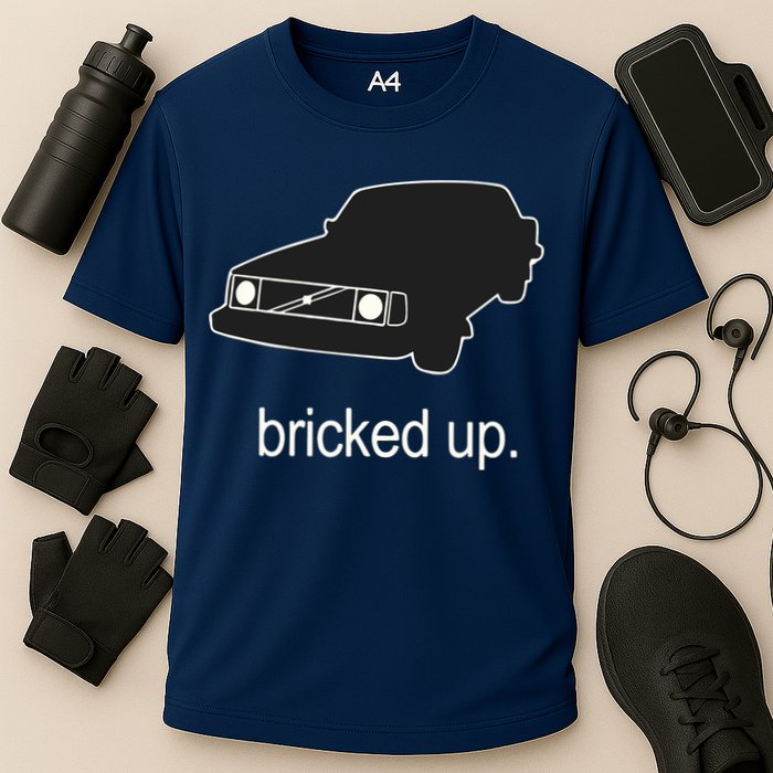 The Volvo 240 Subreddit Bricked Up Car Cooling Performance Crew T-Shirt