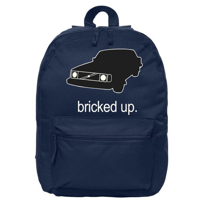 The Volvo 240 Subreddit Bricked Up Car 16 in Basic Backpack