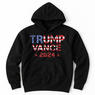 Trump Vance 2024 Vintage Patriotic Hoodie