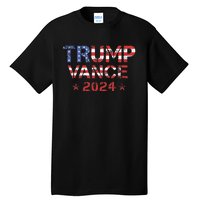 Trump Vance 2024 Vintage Patriotic Tall T-Shirt