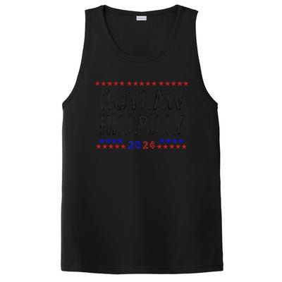 Trump Vance 2024 45 47 For President Outlaw Hillbilly 2024 PosiCharge Competitor Tank