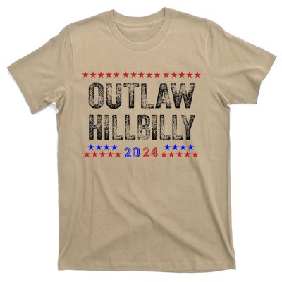 Trump Vance 2024 45 47 For President Outlaw Hillbilly 2024 T-Shirt