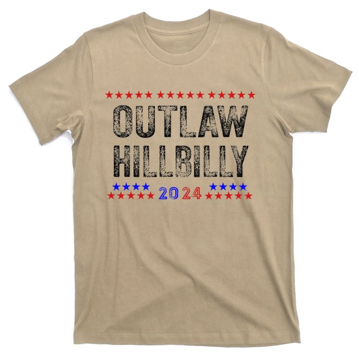 Trump Vance 2024 45 47 For President Outlaw Hillbilly 2024 T-Shirt