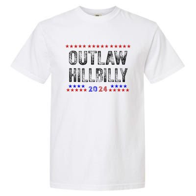 Trump Vance 2024 45 47 For President Outlaw Hillbilly 2024 Garment-Dyed Heavyweight T-Shirt