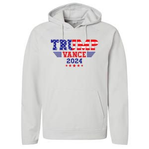 Trump Vance 2024 Vice President Vp Trump 2024 Election Performance Fleece Hoodie