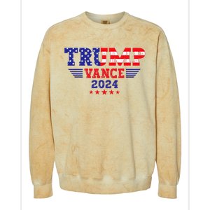 Trump Vance 2024 Vice President Vp Trump 2024 Election Colorblast Crewneck Sweatshirt