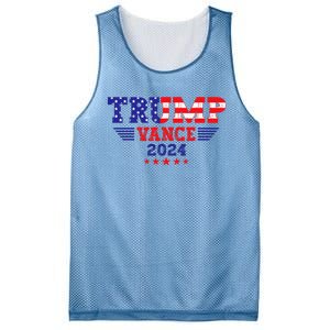 Trump Vance 2024 Vice President Vp Trump 2024 Election Mesh Reversible Basketball Jersey Tank