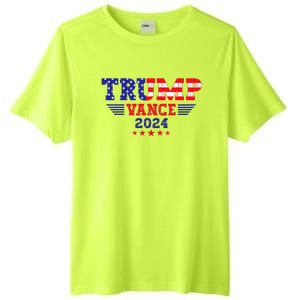 Trump Vance 2024 Vice President Vp Trump 2024 Election Tall Fusion ChromaSoft Performance T-Shirt