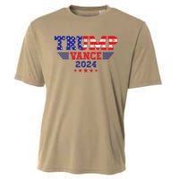 Trump Vance 2024 Vice President Vp Trump 2024 Election Cooling Performance Crew T-Shirt