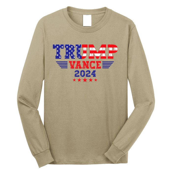 Trump Vance 2024 Vice President Vp Trump 2024 Election Long Sleeve Shirt