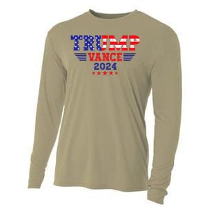 Trump Vance 2024 Vice President Vp Trump 2024 Election Cooling Performance Long Sleeve Crew