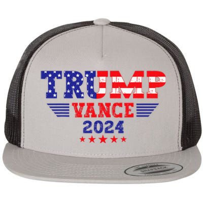 Trump Vance 2024 Vice President Vp Trump 2024 Election Flat Bill Trucker Hat