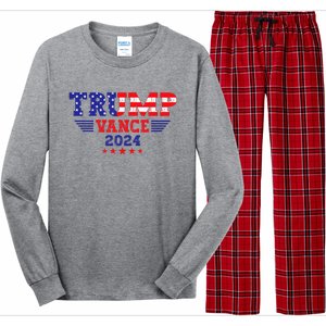 Trump Vance 2024 Vice President Vp Trump 2024 Election Long Sleeve Pajama Set