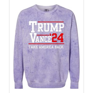 Trump Vance 2024 Vice President Trump 2024 Election Colorblast Crewneck Sweatshirt