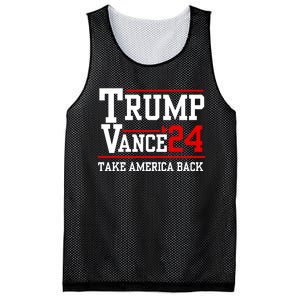 Trump Vance 2024 Vice President Trump 2024 Election Mesh Reversible Basketball Jersey Tank