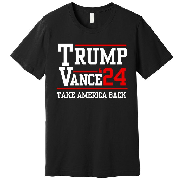 Trump Vance 2024 Vice President Trump 2024 Election Premium T-Shirt