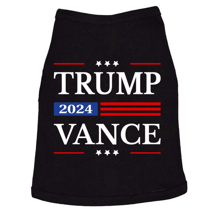 Trump Vance 2024 Election American Flag Usa Flag Donald Trump 2024 President Jd Doggie Tank