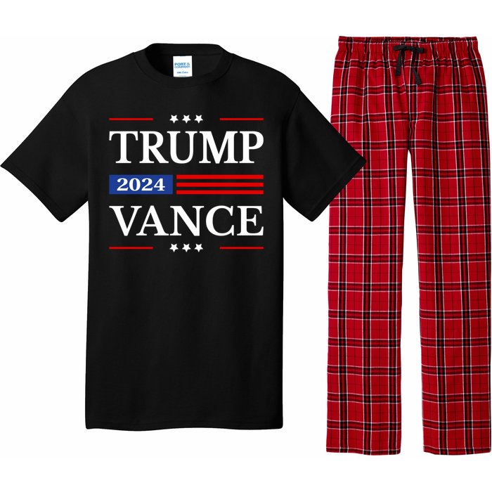 Trump Vance 2024 Election American Flag Usa Flag Donald Trump 2024 President Jd Pajama Set