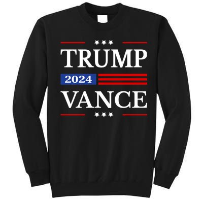 Trump Vance 2024 Election American Flag Usa Flag Donald Trump 2024 President Jd Tall Sweatshirt