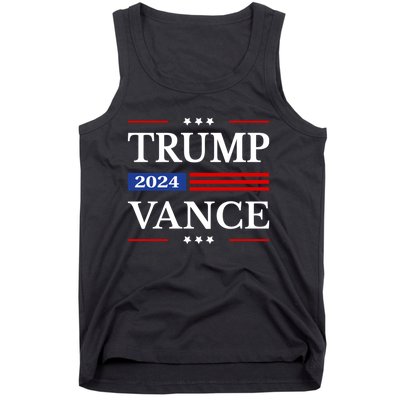 Trump Vance 2024 Election American Flag Usa Flag Donald Trump 2024 President Jd Tank Top