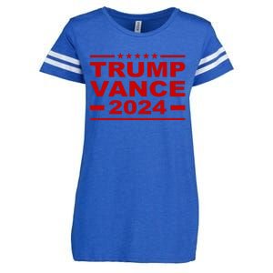 Trump Vance 2024 For President Vp Usa Election Patriotic Enza Ladies Jersey Football T-Shirt