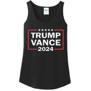 Trump Vance 2024 For President Vp Usa Election Patriotic Ladies Essential Tank