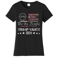 Trump Vance 2024 President Trump Supporter Re Election Women's T-Shirt