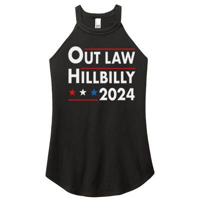 Trump Vance 2024 Outlaw Hillbilly Women’s Perfect Tri Rocker Tank