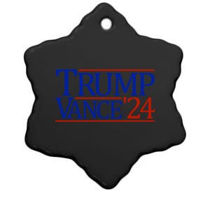 Trump Vance 24 President Trump 2024 Trump Vance Gift Ceramic Star Ornament