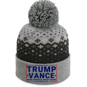 Trump Vance 2024 Republican Vp Presidential Election The Baniff Cuffed Pom Beanie