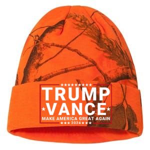 Trump Vance 2024 Republican Vp Presidential Election Kati Licensed 12" Camo Beanie