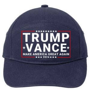 Trump Vance 2024 Republican Vp Presidential Election 7-Panel Snapback Hat