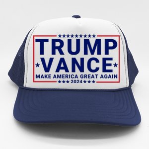 Trump Vance 2024 Republican Vp Presidential Election Trucker Hat