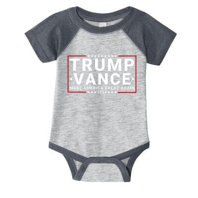 Trump Vance 2024 Republican Vp Presidential Election Infant Baby Jersey Bodysuit