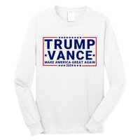 Trump Vance 2024 Republican Vp Presidential Election Long Sleeve Shirt