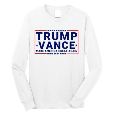 Trump Vance 2024 Republican Vp Presidential Election Long Sleeve Shirt